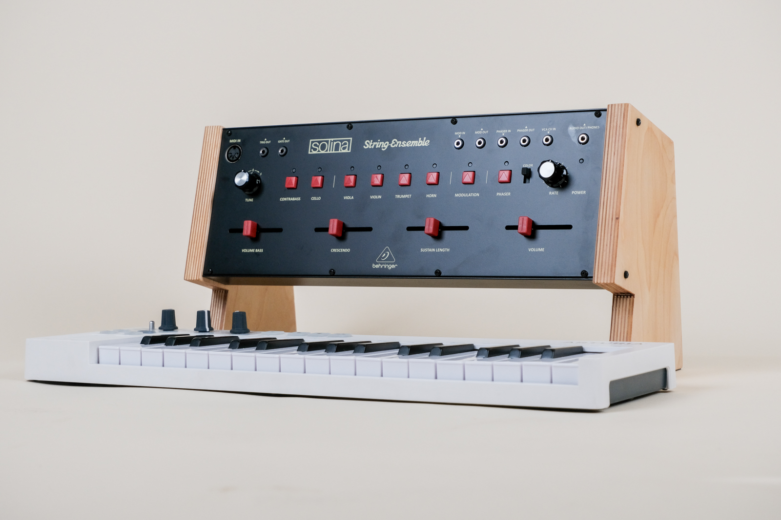 Product Showcase - Behringer Synth Stand in Baltic Birch