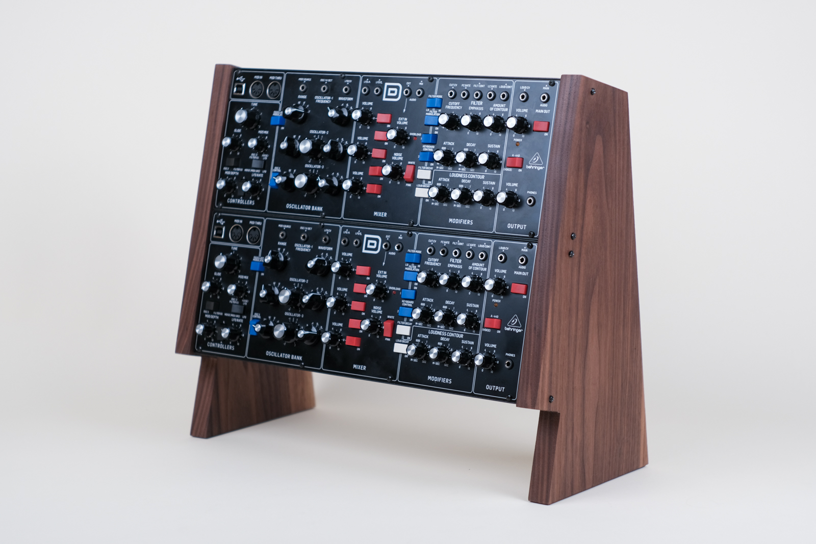 Product Showcase - Behringer Synth Stand in Walnut