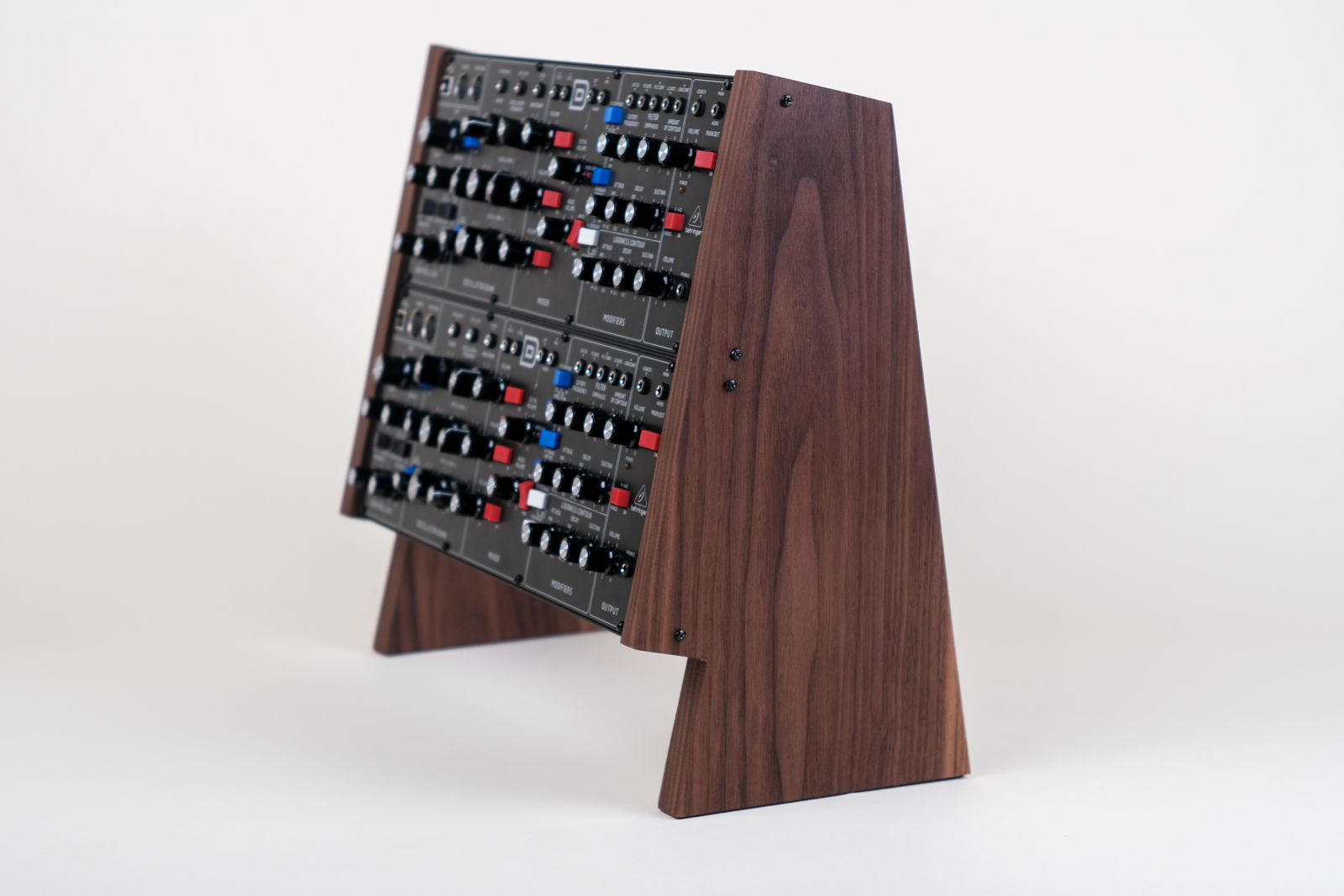 Product Showcase - Behringer Synth Stand in Walnut